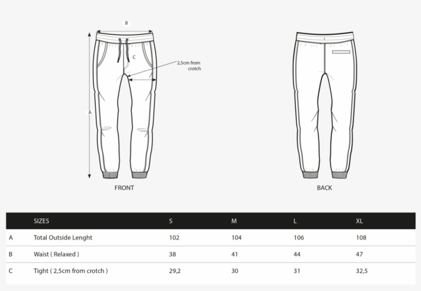 Hang Ten Size Chart