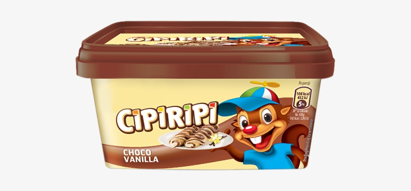 Cipiripi Krem Čoko/vanila 400g - Cipiripi, transparent png #8707100