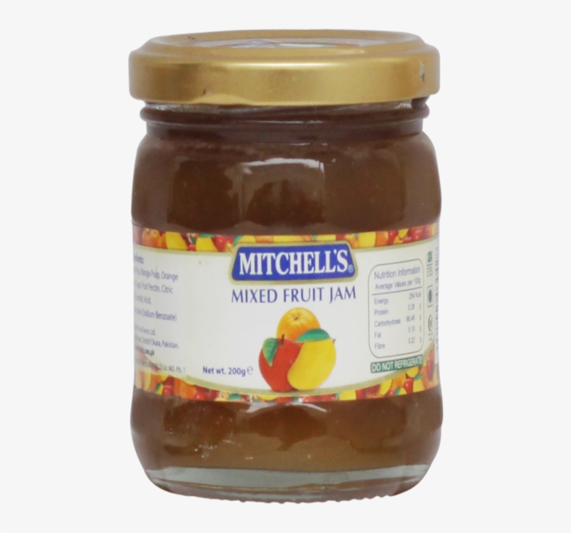 Mitchell's Jam Mixed Fruit 200g Mitchell's Jam Mixed - Chocolate Spread, transparent png #8707224