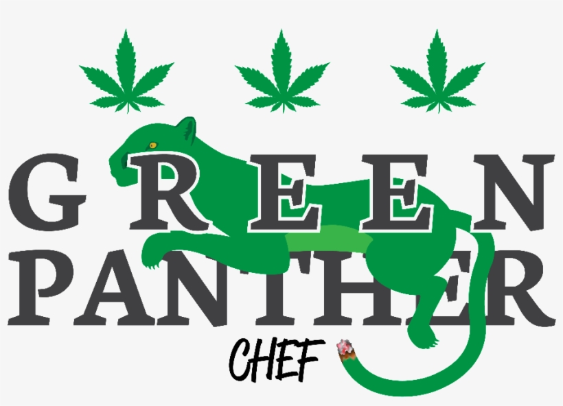 Green Panther Chef - Emblem, transparent png #8707263