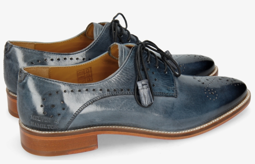 Derby Shoes Betty 2 Satellite - Suede, transparent png #8707308