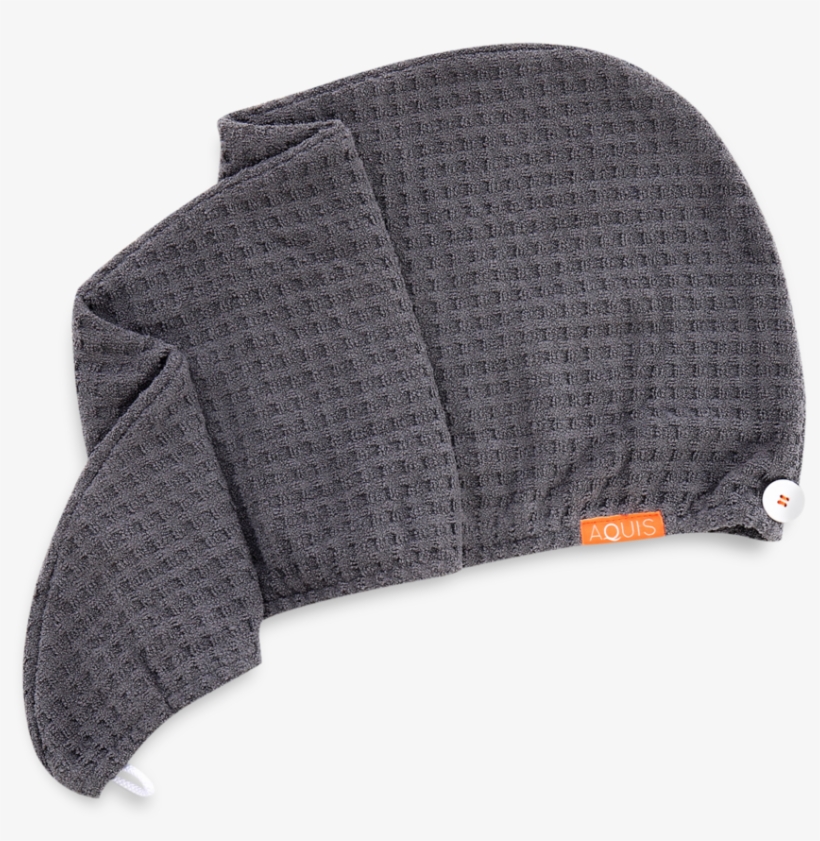 Rapid Dry Waffle Hair Turban - Beanie, transparent png #8707626