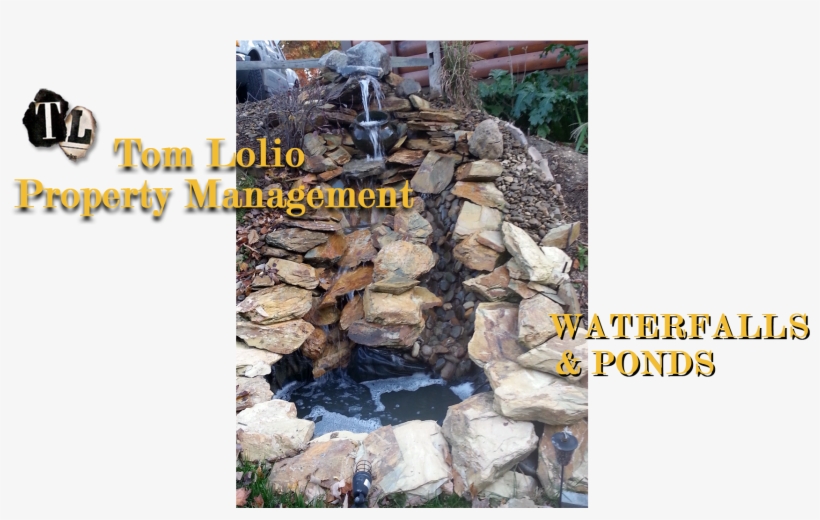 Waterfalls & Ponds - Boulder, transparent png #8707654