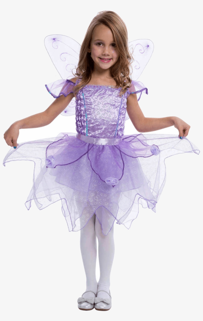 Purple Fairy Costume For Kids, transparent png #8708207