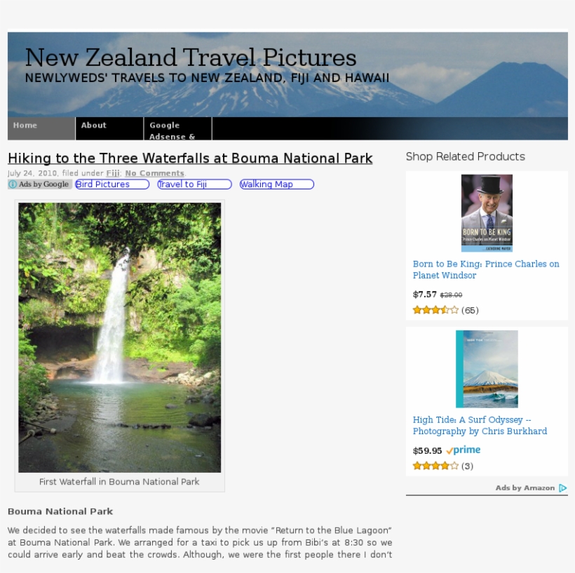 New Zealand Travel Pictures - Waterfall, transparent png #8708755