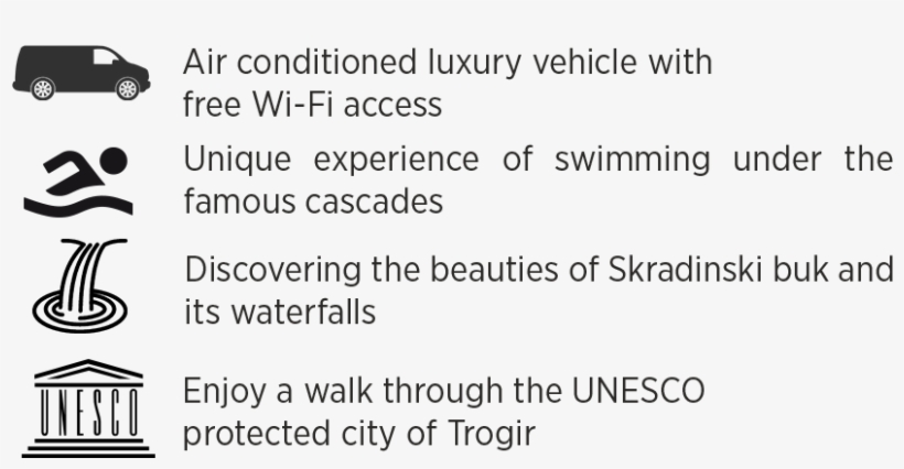 Krka Tour From Split, Highlights - Unesco, transparent png #8709036