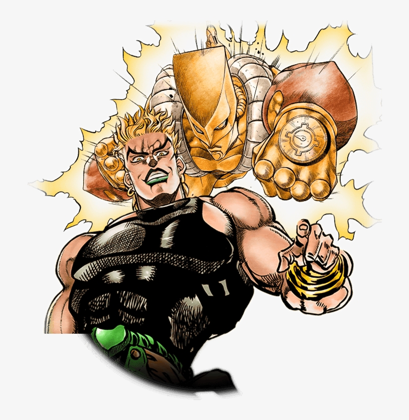 Unit Dio - Za Warudo Fan Art, transparent png #8709167