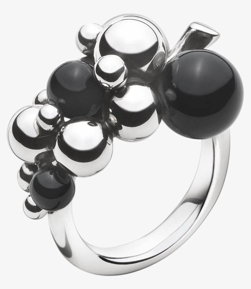 Moonlight Grapes Ring - Georg Jensen Moonlight Grape Ring, transparent png #8709324