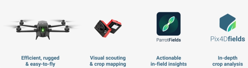 Pix4d Parrot Fields Blogpost - Graphic Design, transparent png #8710543