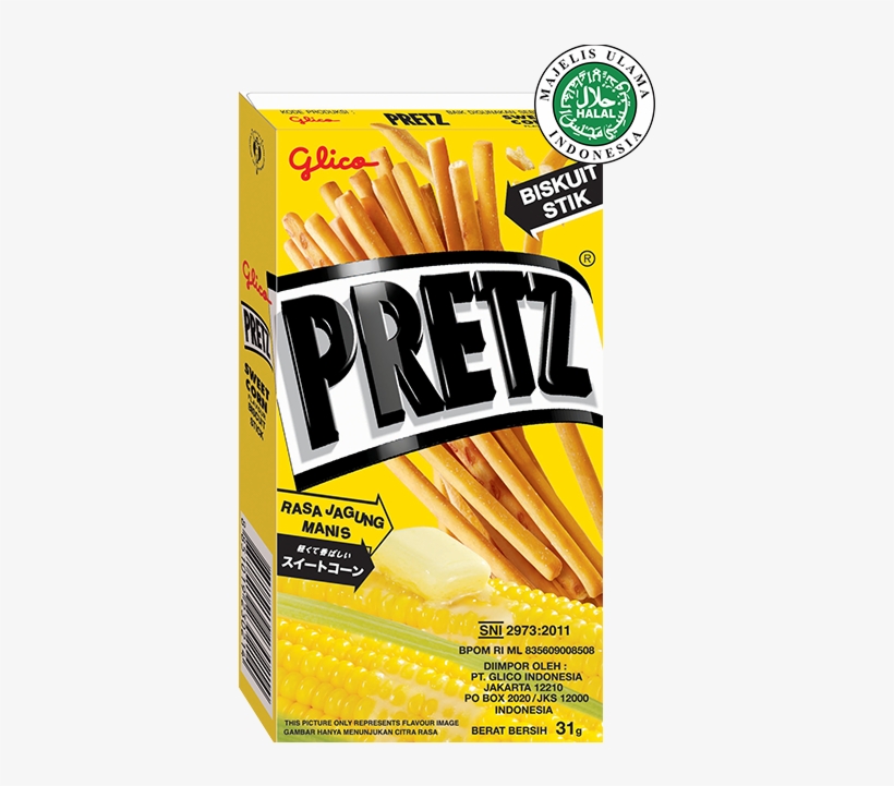 Pretz Sweet Corn - Halal Food, transparent png #8710750