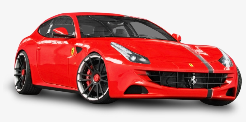 Red Ferrari Car - Ferrari Ff Wheelsandmore, transparent png #8711099