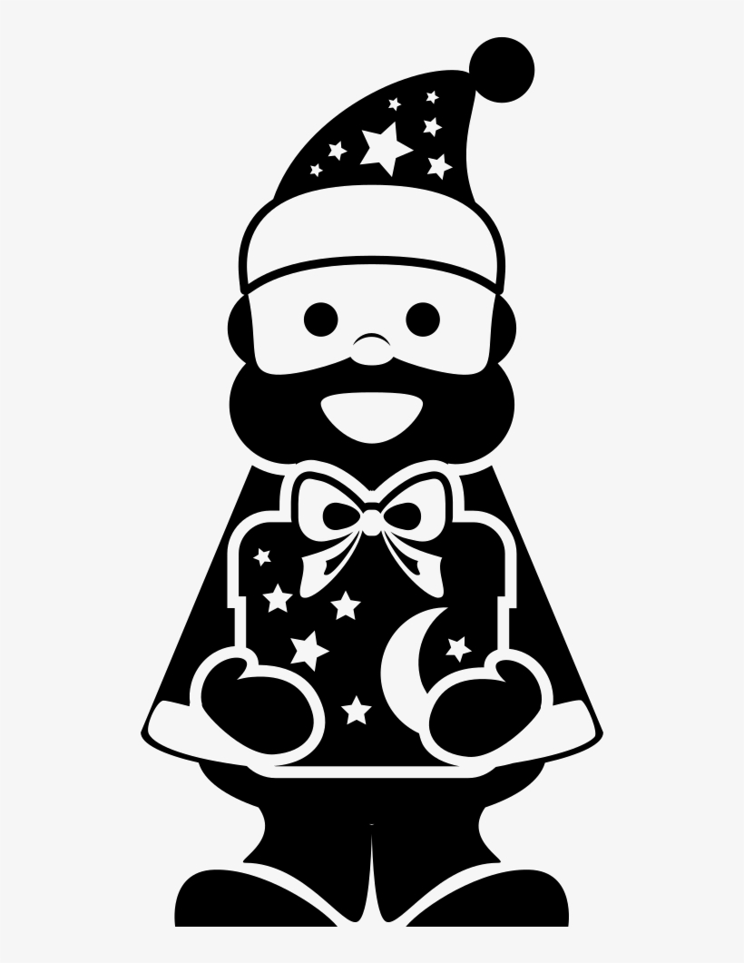 Christmas Santa Comments - Santa Claus Icon Png, transparent png #8711454