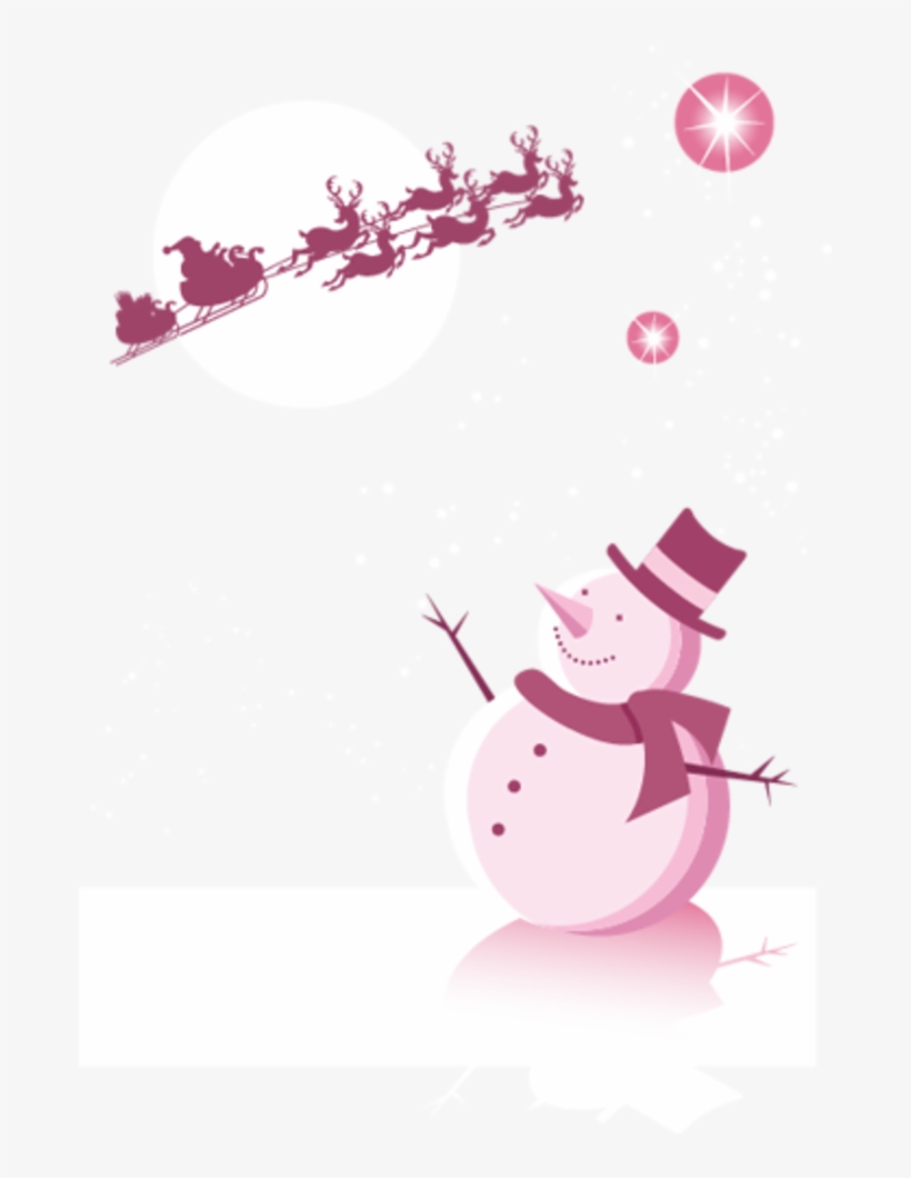 Snowman Parade Claus Mrs - Pink Snowman, transparent png #8711612