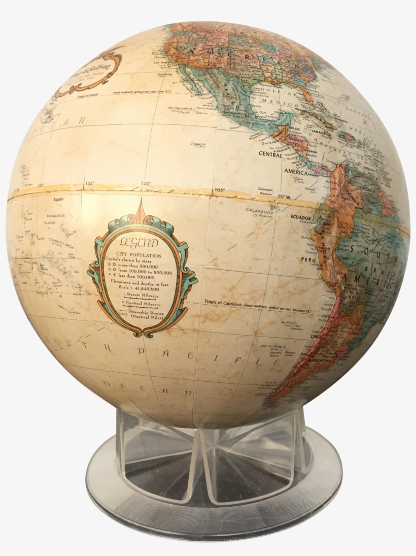Plastic Transparent Glob - Globe, transparent png #8711764