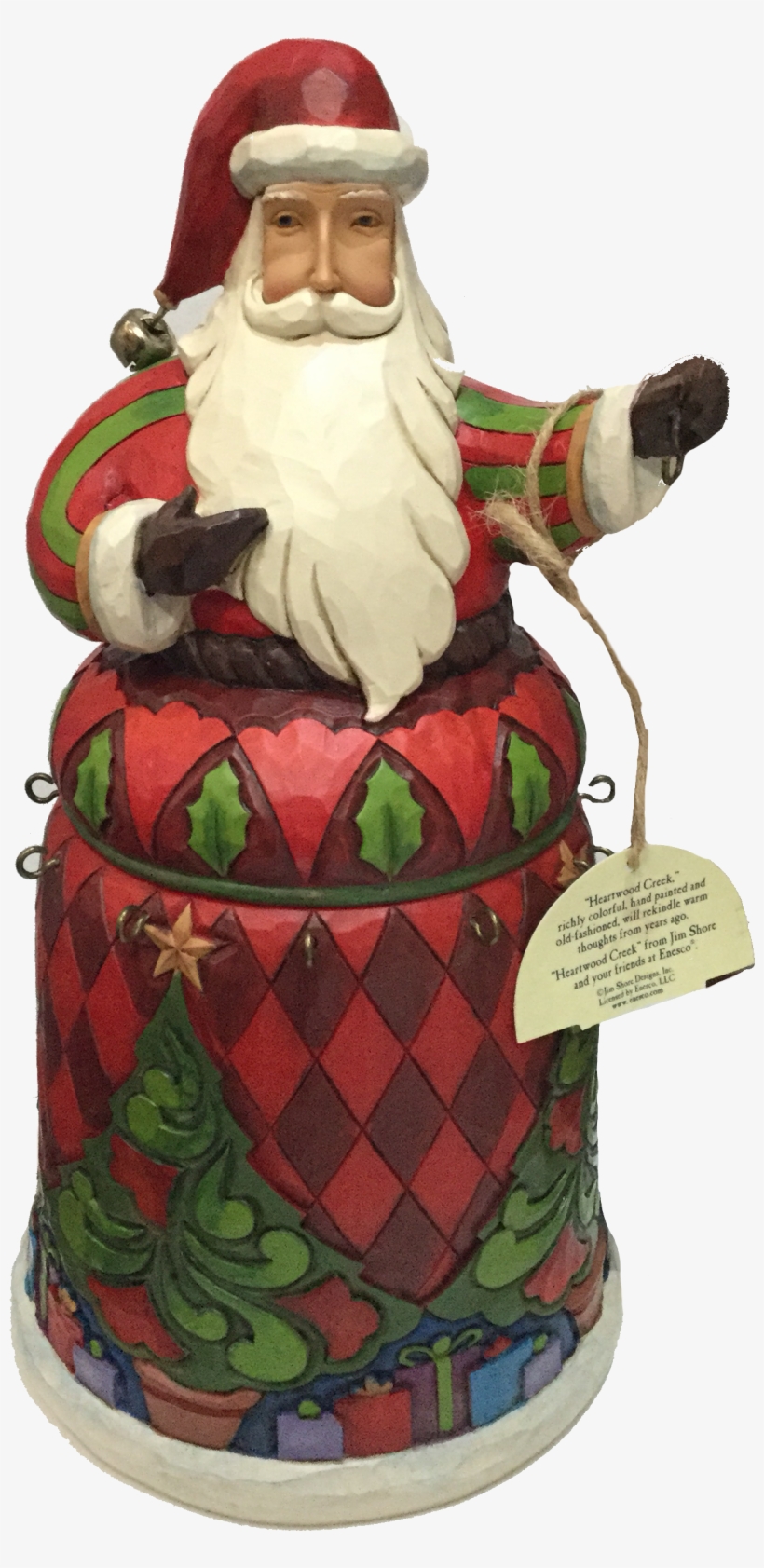 Twelve Days Of Christmas Santa - Figurine, transparent png #8711812