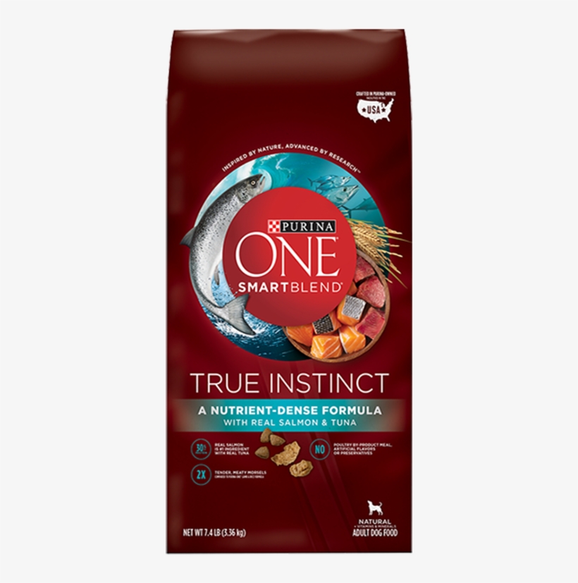 True - Purina Salmon And Tuna Dog Food, transparent png #8711862