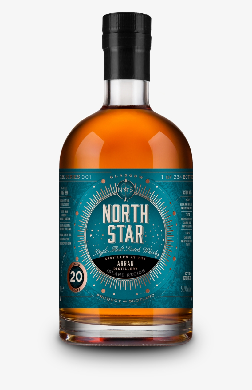 Arran - North Star Whisky, transparent png #8712407