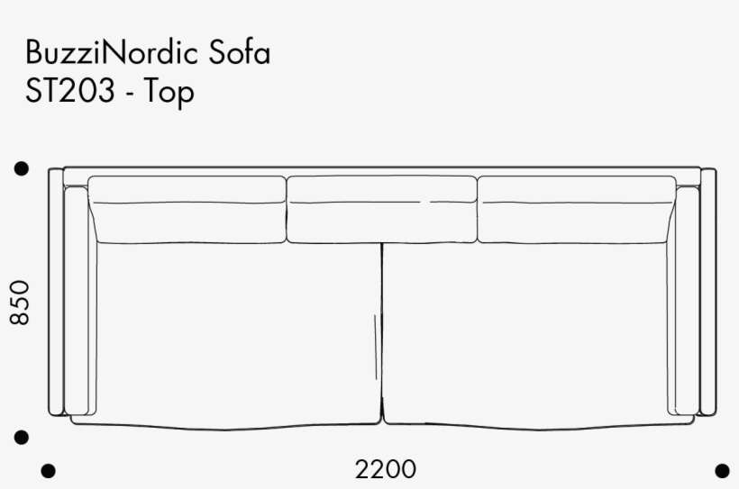Buzzinordic Sofa, transparent png #8712592