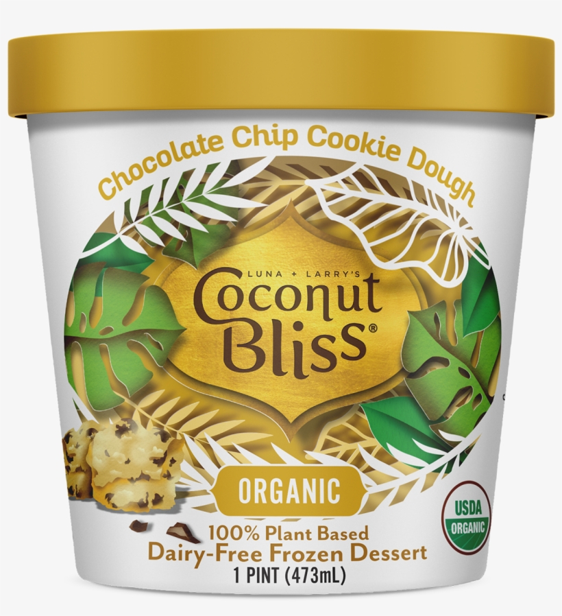 Coconut Bliss Vegan Ice Cream - Ice Cream, transparent png #8713630