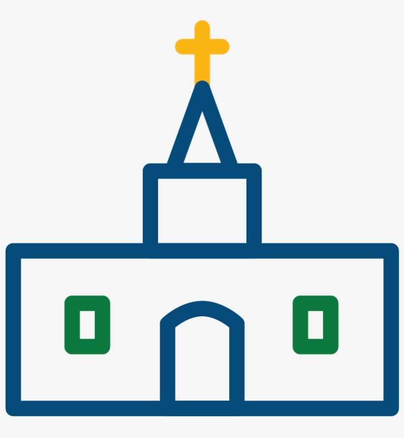 Church Icon, transparent png #8713885