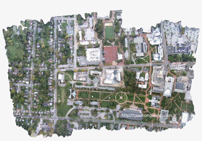 City Top View, transparent png #8715385