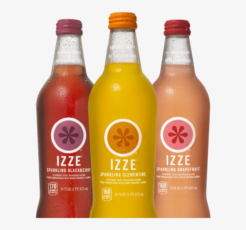 Pauldesrosiers - Izze Bottles, transparent png #8716390
