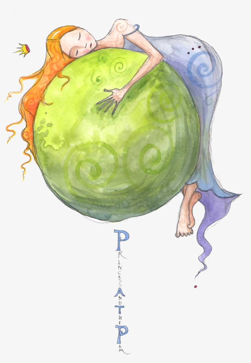 Fruit Water Splash Clipart Princess - The Princess And The Pea, transparent png #8716393