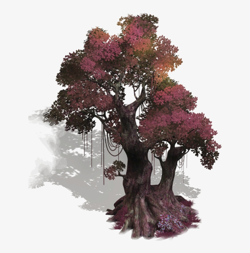 Real Trees Sprite Set2 - Swamp Maple, transparent png #8716623