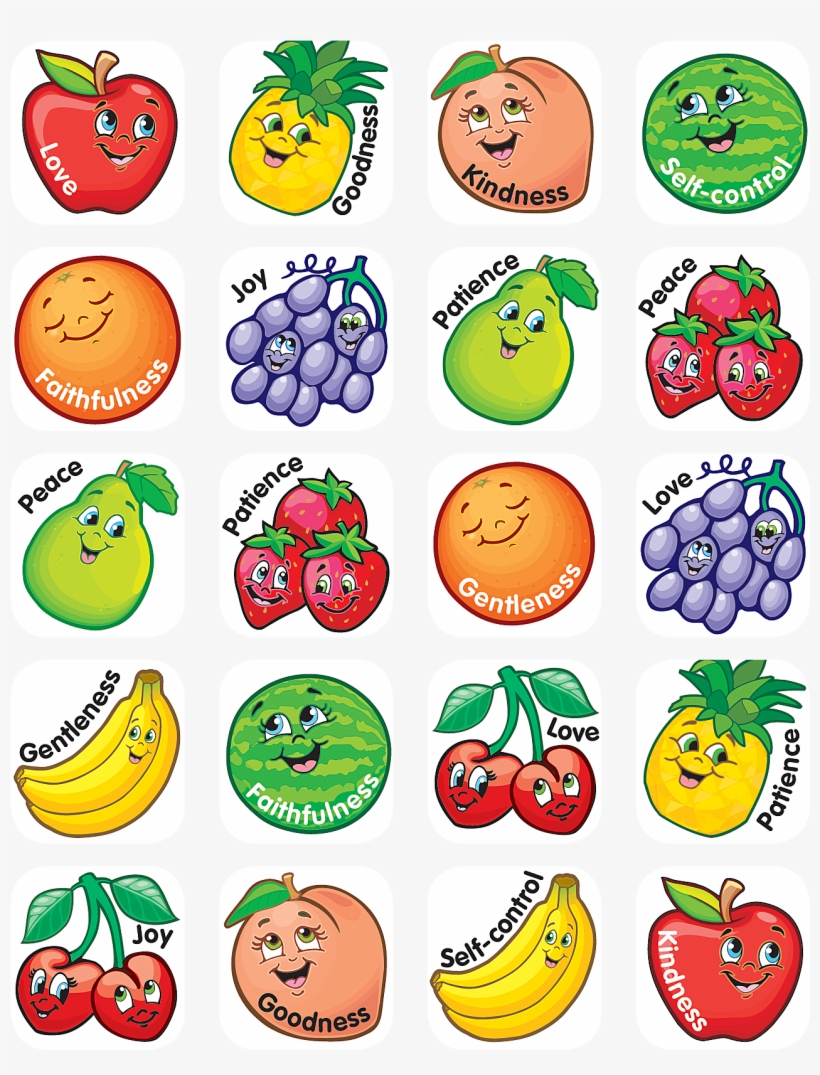 Fruit Of The Spirit Matching Game, transparent png #8716976