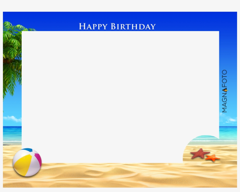 41 - Birthday Frame Landscape Pic Png, transparent png #8717019