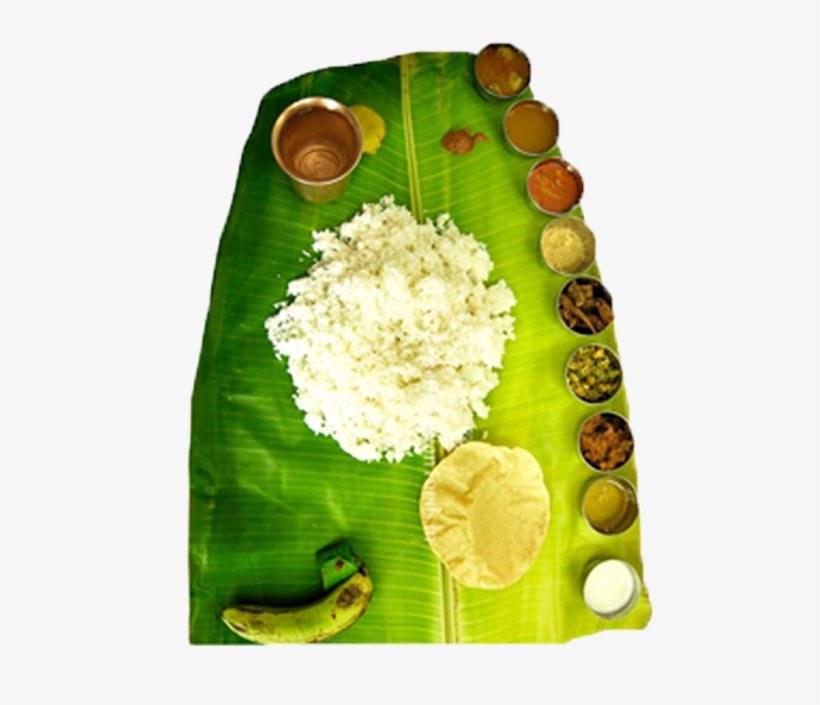 1 - Banana Leaf Rice, transparent png #8717355