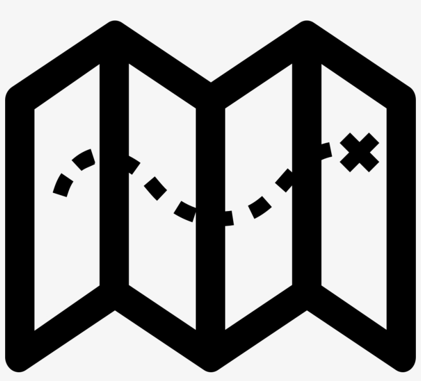 Png File Svg - Icono De Un Mapa, transparent png #8717570