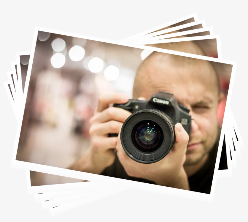 The Stacked Photo Effect Is One Of Hundreds Of Possible - Camera Lens, transparent png #8717650