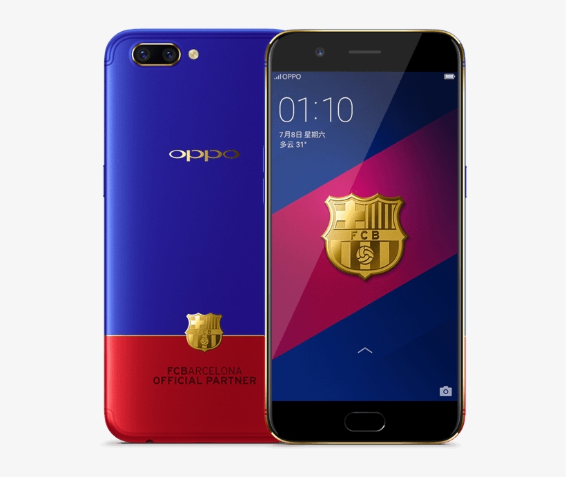 Oppo Unveils R11 Fc Barcelona Edition In Blue And Red - Fc Barcelona, transparent png #8717998