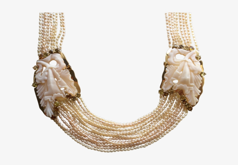 Rainforest Inspired Cameo Jewelry - Necklace, transparent png #8718165
