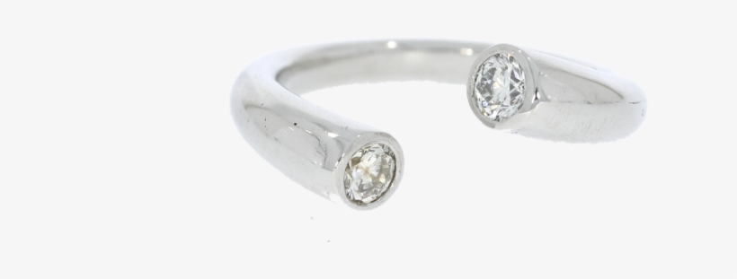 Platinum Diamond Twist Ring Delanns Jewels Design - Engagement Ring, transparent png #8718308