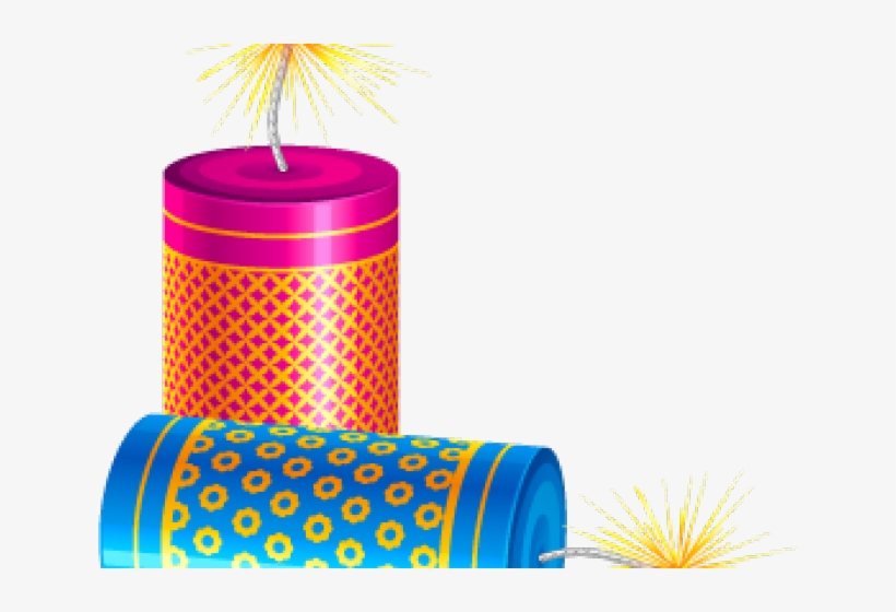Cracker Clipart Tihar - Diwali Bomb Png Hd, transparent png #8718455