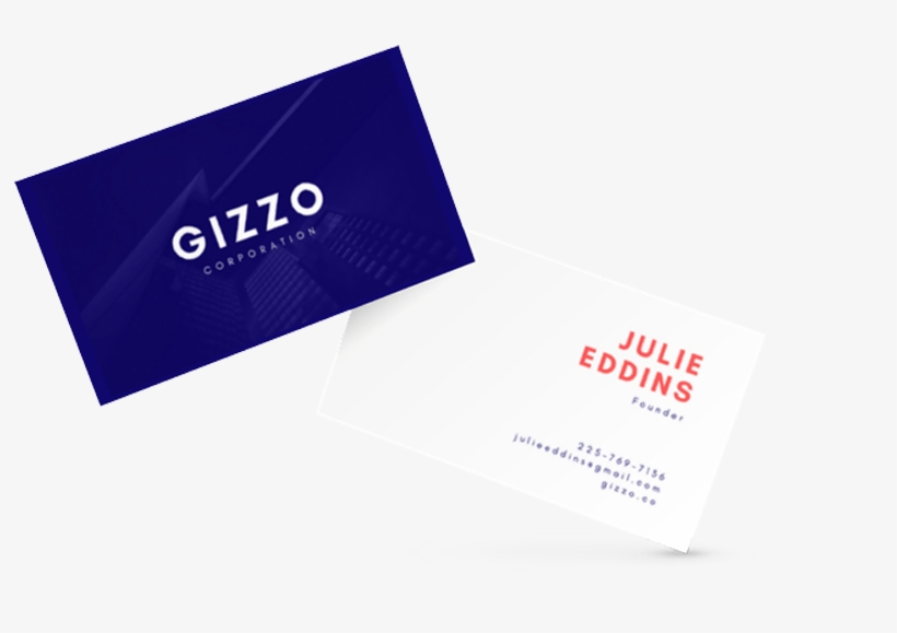 Business Card Design - Graphic Design, transparent png #8719652