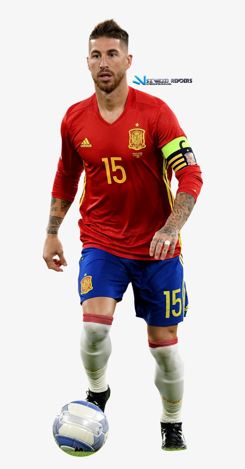 Sergio Ramos Spain Png, transparent png #8720326