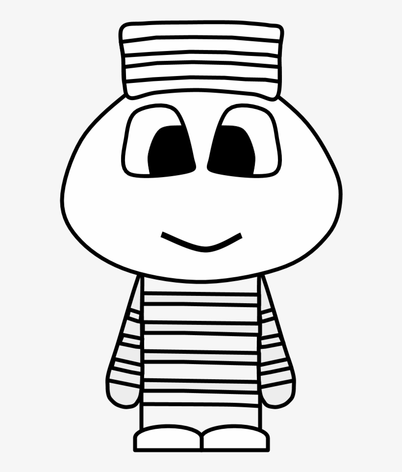 Prisoner, Uniform, Big Eyes, Cartoon Person, Black - Cartoon, transparent png #8720490