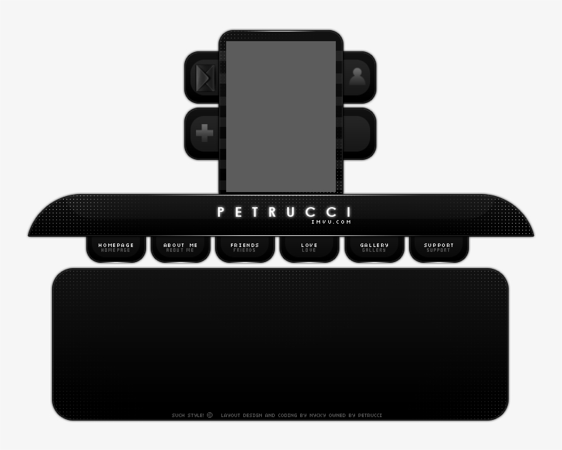 Imvu My Avatar Page Petrucci - Electronics, transparent png #8720652