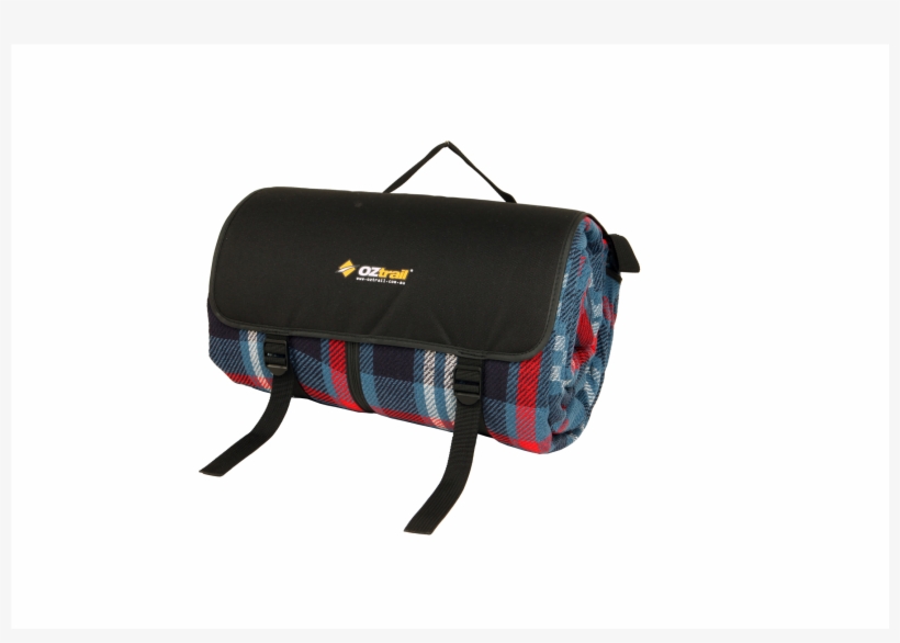 Oztrail Deluxe Picnic Rug 3m X 3m Red - Messenger Bag, transparent png #8720751