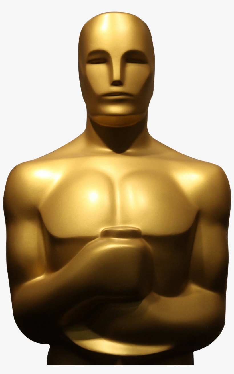 Oscars-cuerpo - Oscar Statue, transparent png #8721657