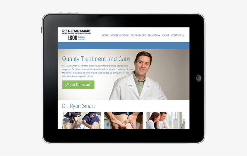 Medical Doctor Web Design Ipad Landscape - Zahnarzt Dr Häußler Adelsheim, transparent png #8722647