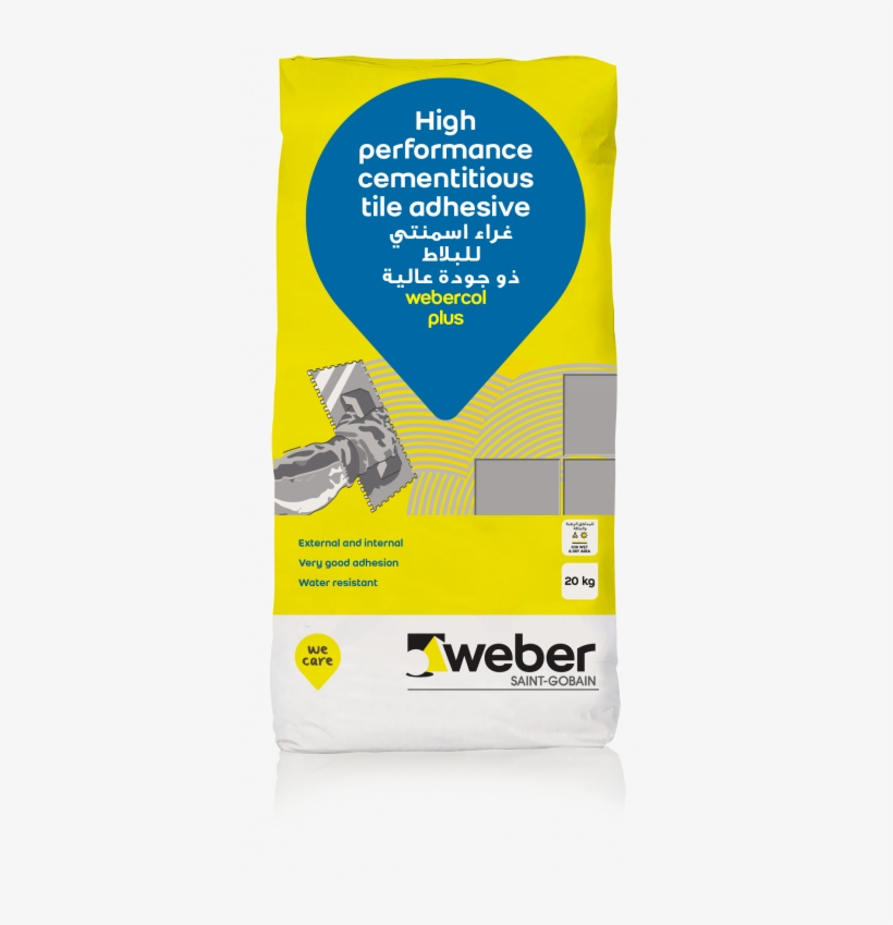 Webercol Plus Copy - Saint Gobain, transparent png #8722652