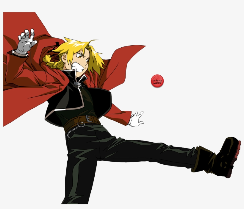 Fullmetal Alchemist Brotherhood Edward Elric Clipart - Edward Elric Render, transparent png #8723184