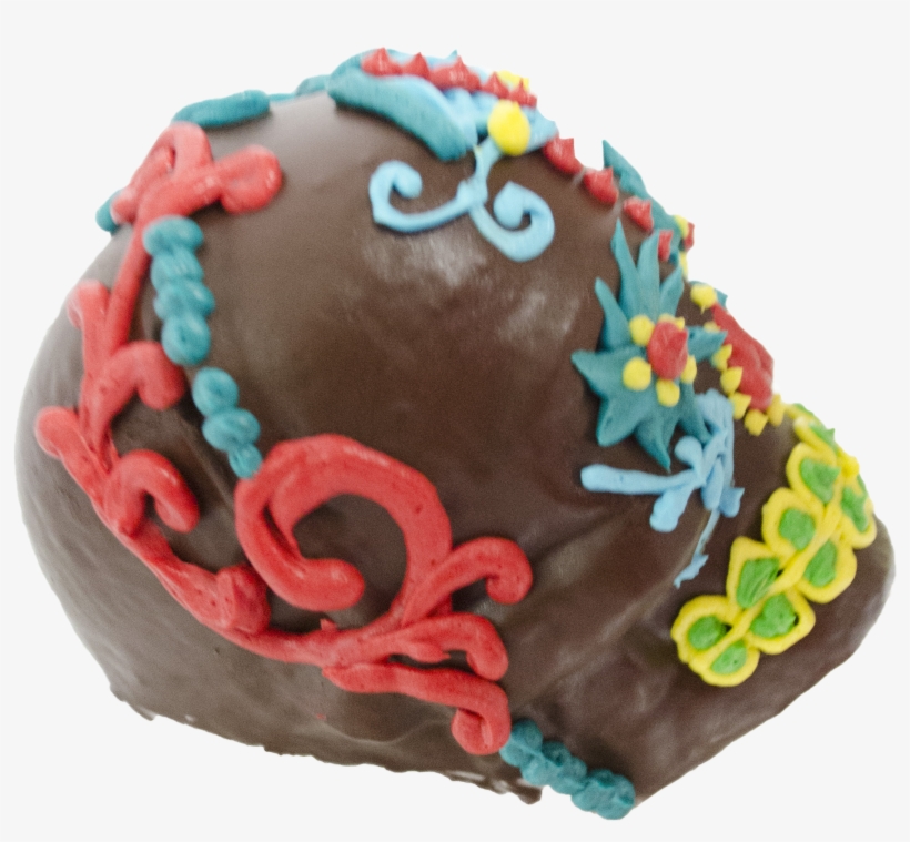 Day Of The Dead Cake - Chocolate Cake, transparent png #8723688