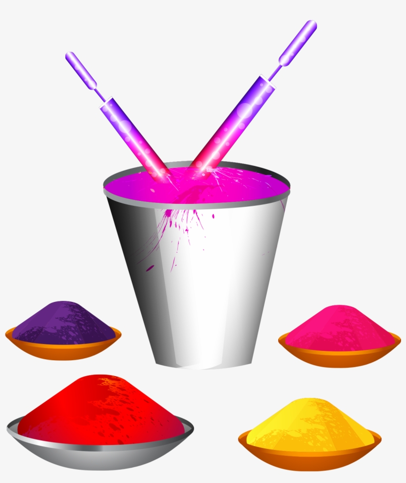 Download - Holi Gulal Pichkati, transparent png #8723892
