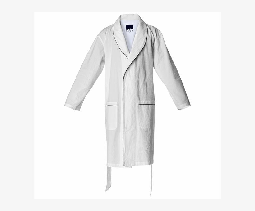 Cotton Robe - Overcoat, transparent png #8724022