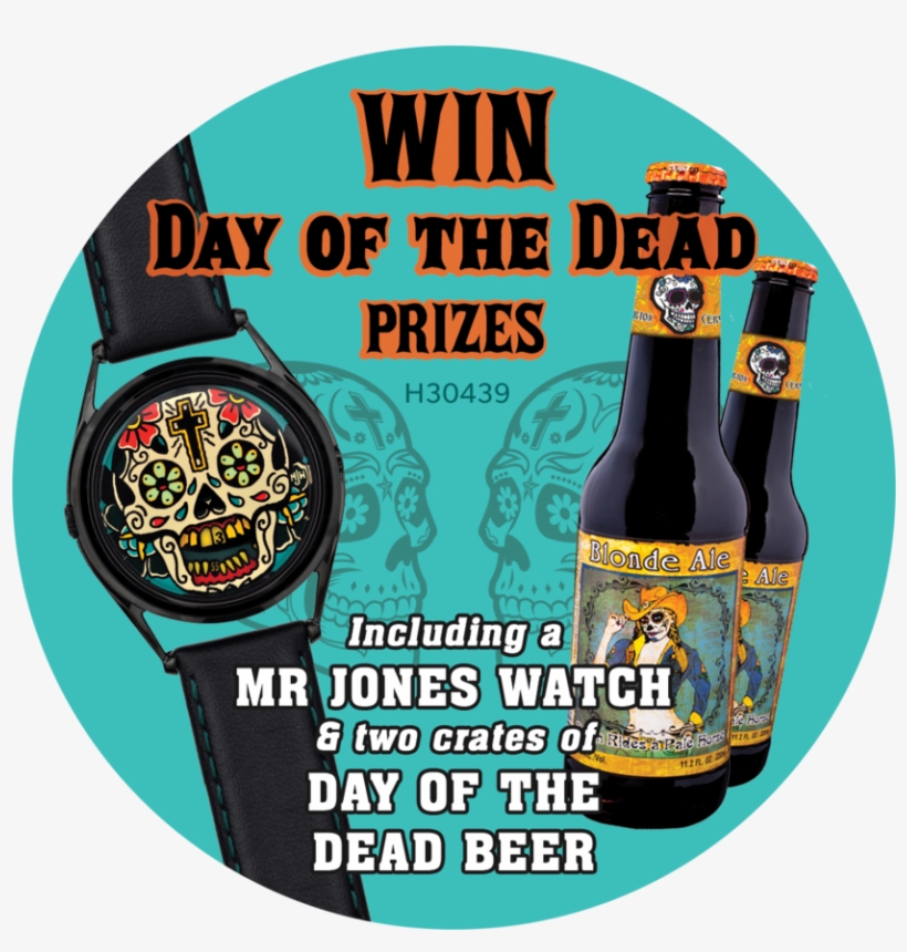 Day Of The Dead Beer - Guinness, transparent png #8724168